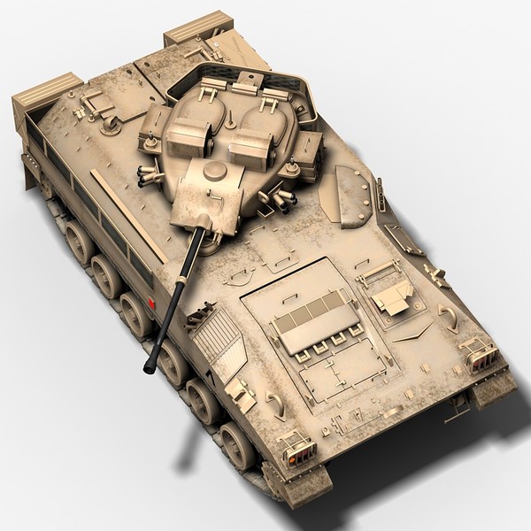 maya british warrior tank - Warrior IFV by Sandu_Bublic
