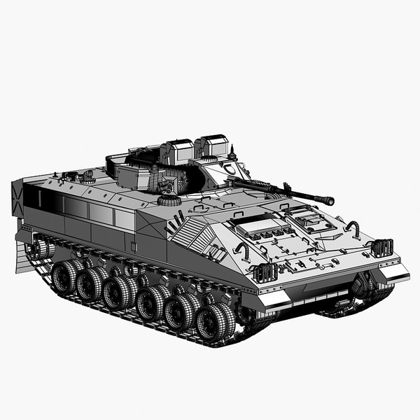 maya british warrior tank - Warrior IFV by Sandu_Bublic