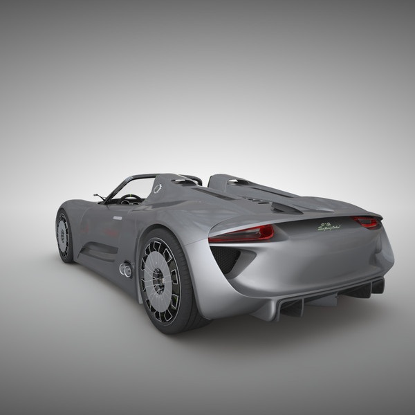 3d 3ds porsche 918 spyder - Porsche 918 Spyder by semenyuk_tv