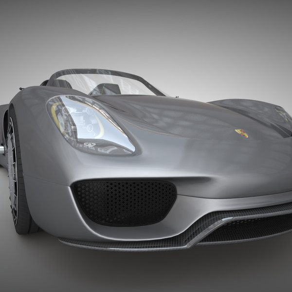 3d 3ds porsche 918 spyder - Porsche 918 Spyder by semenyuk_tv