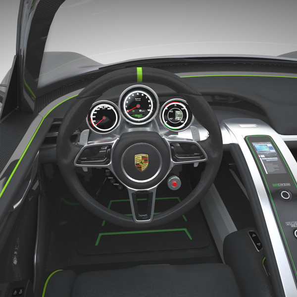 3d 3ds porsche 918 spyder - Porsche 918 Spyder by semenyuk_tv