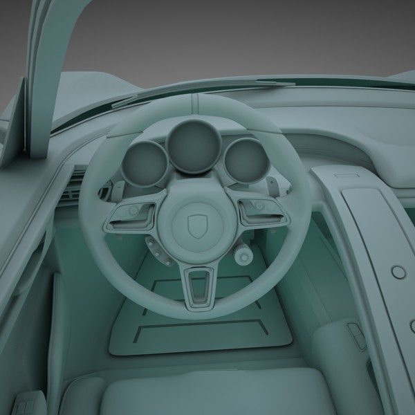 3d 3ds porsche 918 spyder - Porsche 918 Spyder by semenyuk_tv