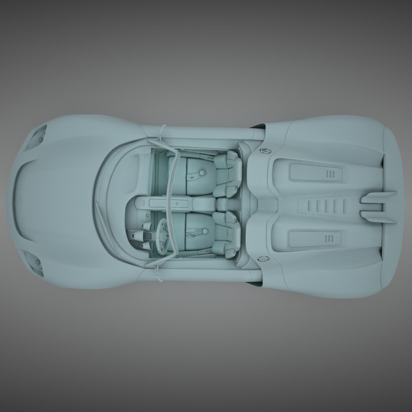 3d 3ds porsche 918 spyder - Porsche 918 Spyder by semenyuk_tv