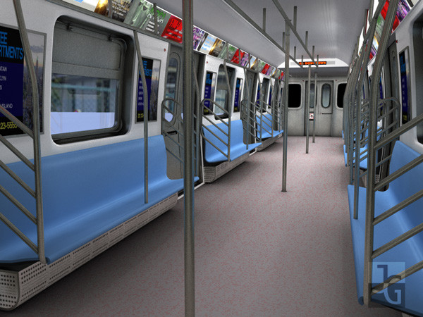 r160 train rails 3d model - R160 Train by Solancla