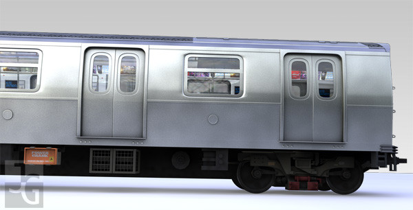 r160 train rails 3d model - R160 Train by Solancla