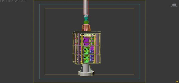 3ds max blow preventer - Blow out preventer by Industrial3d