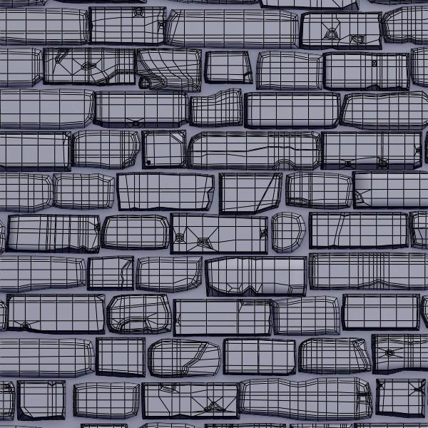 brown brick wall 03 max - Bricks wall #03 by Sunnncho