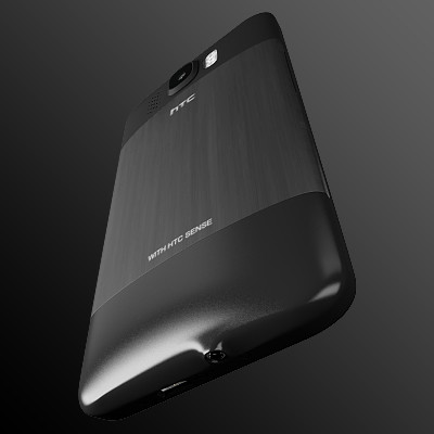 htc hd2 3d model - HTC HD2 by RicardoAfonso