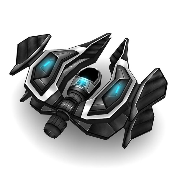 3ds 7 sci-fi ships - 7 Sci-Fi Ships by Angryfly
