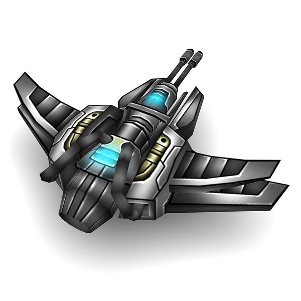 3ds 7 sci-fi ships - 7 Sci-Fi Ships by Angryfly