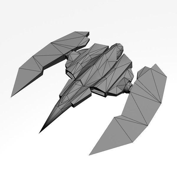 3ds 7 sci-fi ships - 7 Sci-Fi Ships by Angryfly