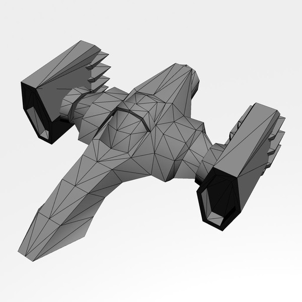 3ds 7 sci-fi ships - 7 Sci-Fi Ships by Angryfly