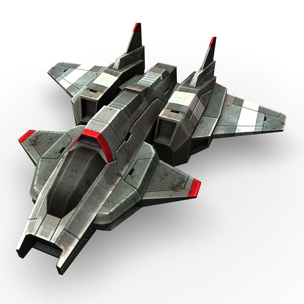 5 space frigates 3d model - 5_space_frigates.rar by Angryfly