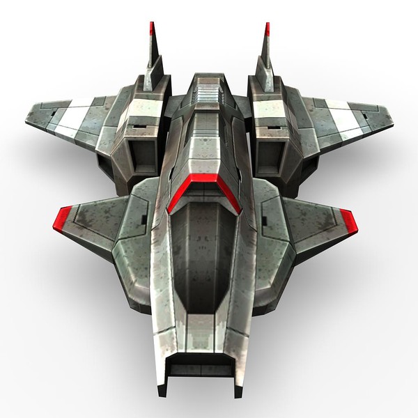 5 space frigates 3d model - 5_space_frigates.rar by Angryfly