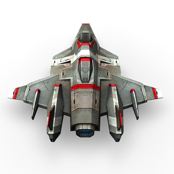 5 space frigates 3d model - 5_space_frigates.rar by Angryfly