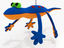 Baby toy Lizard