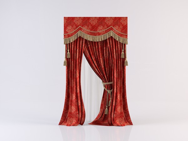 curtain 3d 3ds - curtain 14 by ms_Dessi