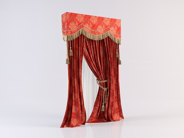 curtain 3d 3ds - curtain 14 by ms_Dessi