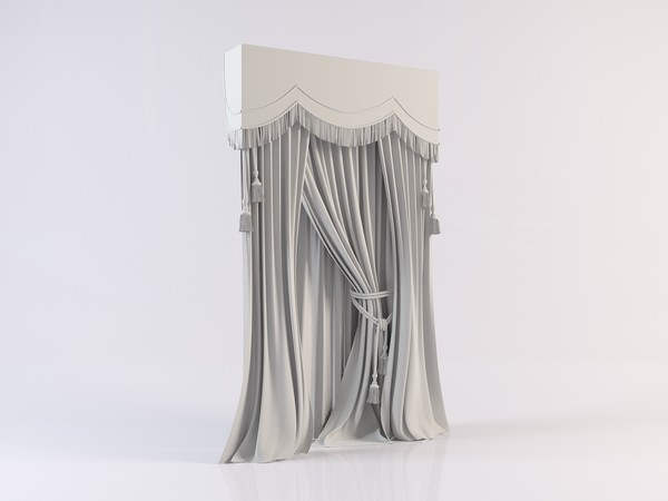 curtain 3d 3ds - curtain 14 by ms_Dessi
