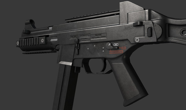 3ds max universale 45 - .45 SMG by Luchador