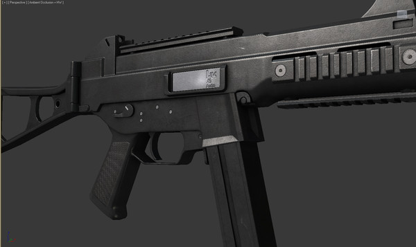 3ds max universale 45 - .45 SMG by Luchador