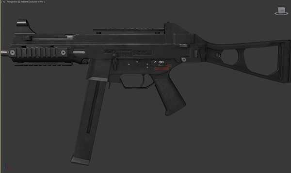3ds max universale 45 - .45 SMG by Luchador