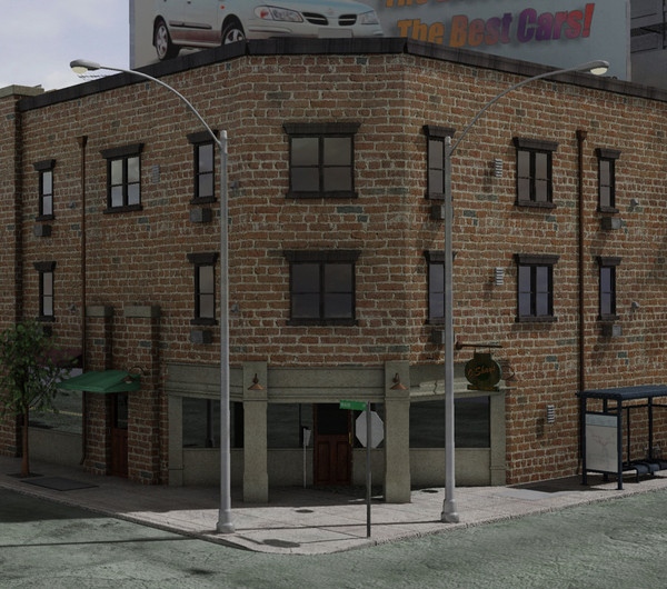 set stop max - High Res Commercial City Block by dastolidigital