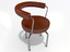 Cassina revolving chair LC7