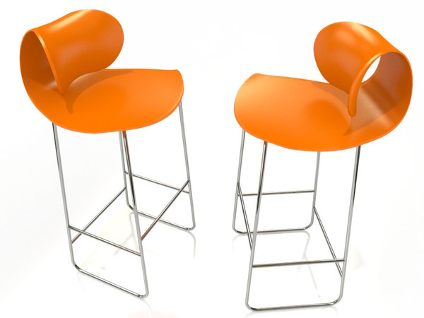 3d 5 maxima sawaya - 5 Barstools by 3DmakeWork