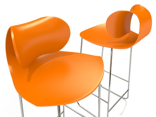 3d 5 maxima sawaya - 5 Barstools by 3DmakeWork