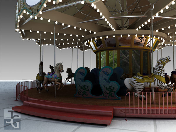 maya carousel animal horse - Carousel by Solancla