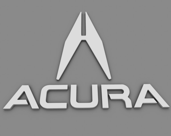 3d acura logo model - Acura Logo by kfraidine