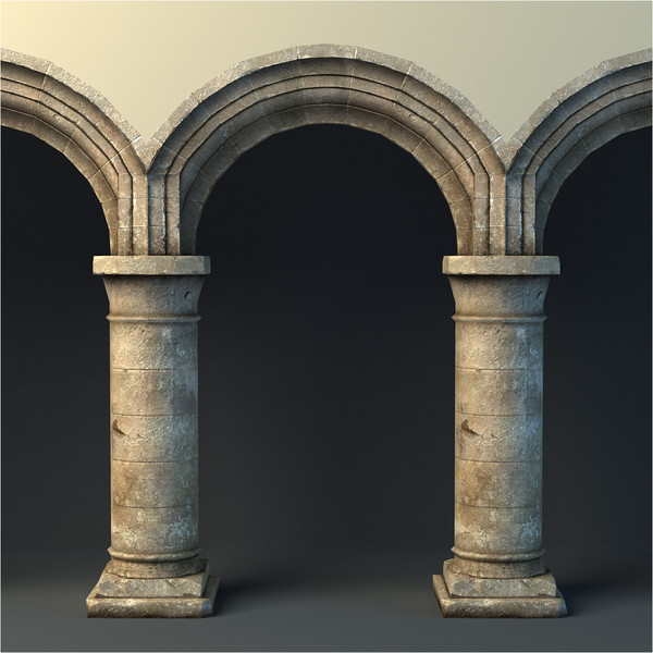 Rustic Archway Texture Maps