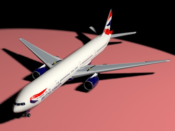 B777-300 3D Models