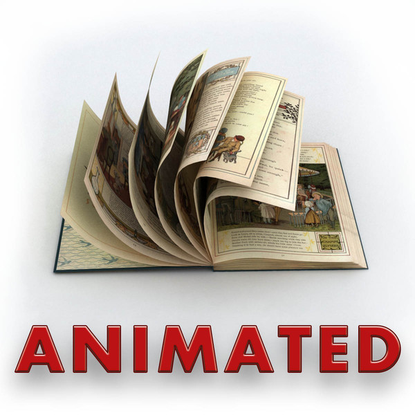 Book Animated 3D Models Book Animated 3D Models