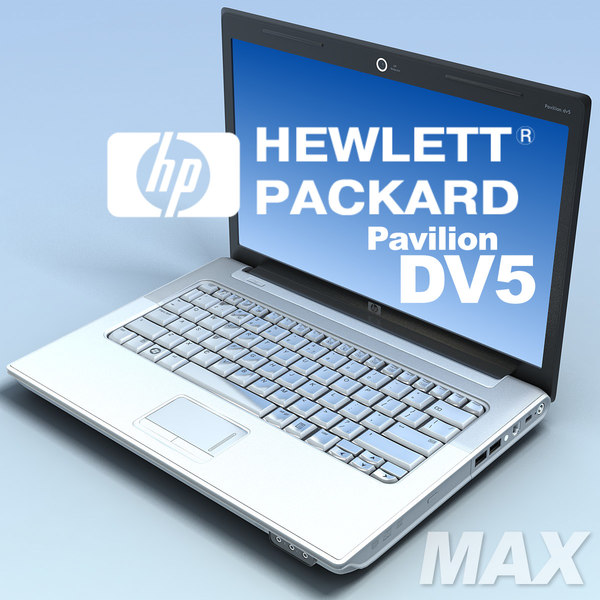 Notebook.HP Pavilion DV5.MAX 3D Models