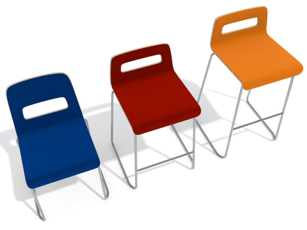 10 lapalma barstool chair 3d 3ds - Lapalma collection 10 by 3DmakeWork