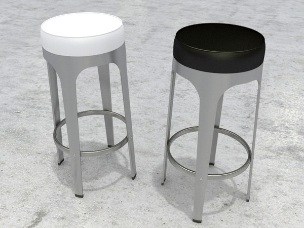 10 lapalma barstool chair 3d 3ds - Lapalma collection 10 by 3DmakeWork