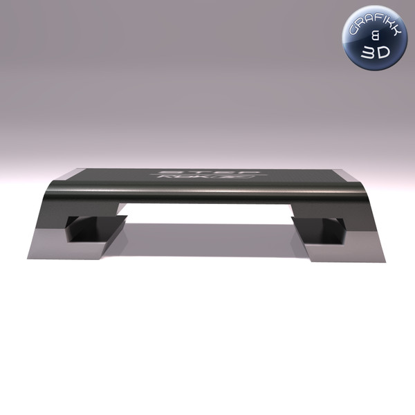 reebok step - rbk 3d model - RBK Step by PolyTron
