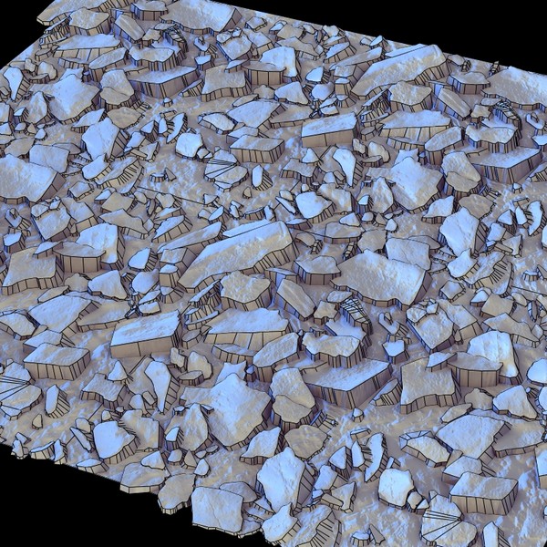 Stone debris