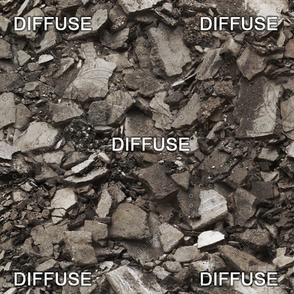Stone debris