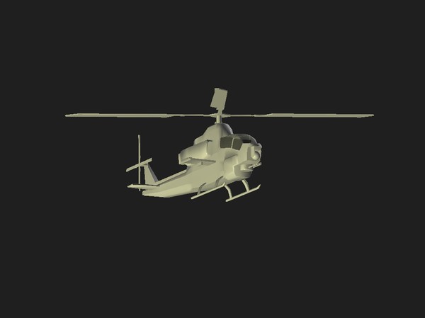 3d ah-1z viper ah-1 cobra model - AH-1z viper by TheZoq2