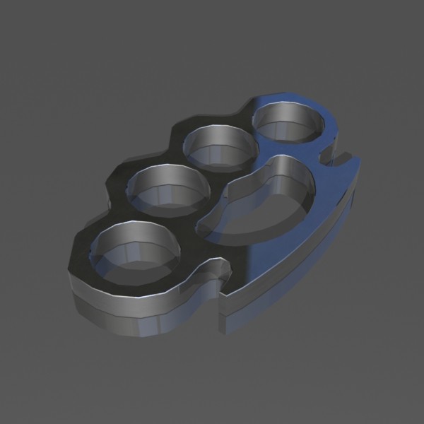 Brass Knuckles 3D Models