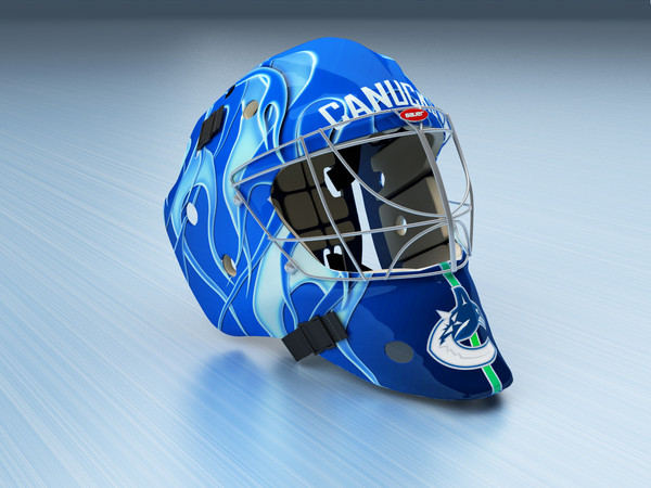 maya ice hockey goalie helmet - Goalie Ice Hockey Helmet by gtalon