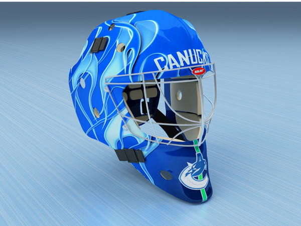 maya ice hockey goalie helmet - Goalie Ice Hockey Helmet by gtalon