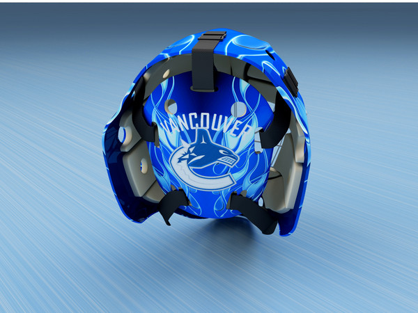 maya ice hockey goalie helmet - Goalie Ice Hockey Helmet by gtalon