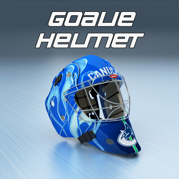 maya ice hockey goalie helmet - Goalie Ice Hockey Helmet by gtalon