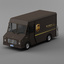 UPS Courier truck Morgan Olson van