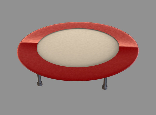 3d model trampoline - Trampoline by dentonvanzan