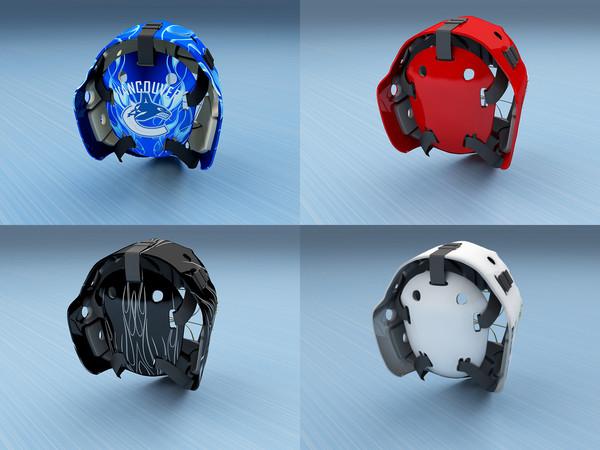 maya ice hockey goalie helmet - Goalie Ice Hockey Helmet by gtalon